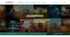 Desktop Screenshot of newmilleniumnutrients.com